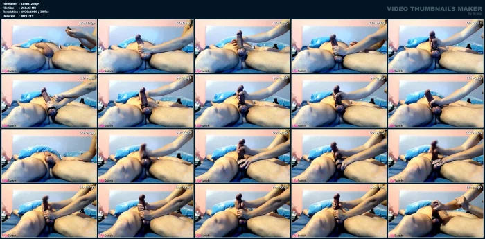 Constricted Handjob - LILJA SWITCH - MP4