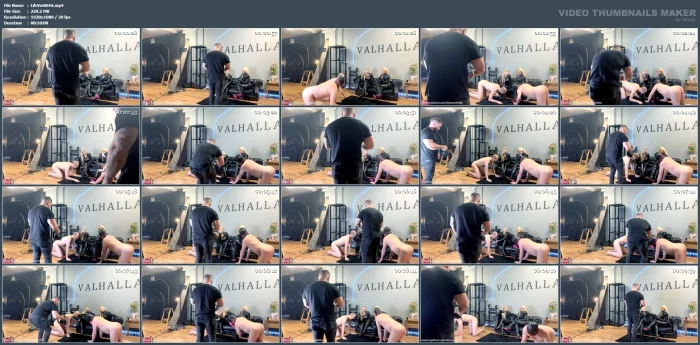 Making Of - Double Leather Worship Clip - LILSE VON HITTE - MP4
