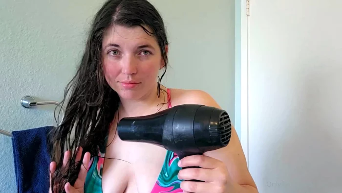 Calming Hair Dryer White Noise ASMR - LISA ASMR - MP4