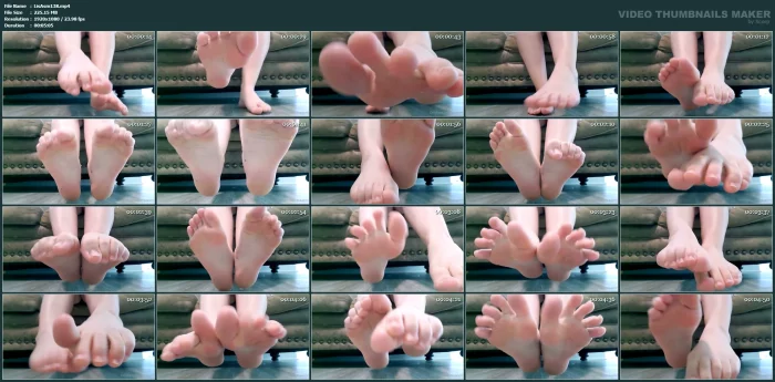 Hyptnotized By My Feet ASMR - LISA ASMR - MP4
