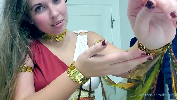 Imperial Empress Braless Rubbing ASMR - LISA ASMR - MP4