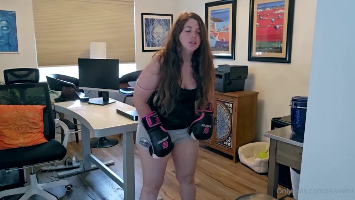 Knocked Down Continuously Boxing ASMR - LISA ASMR - MP4