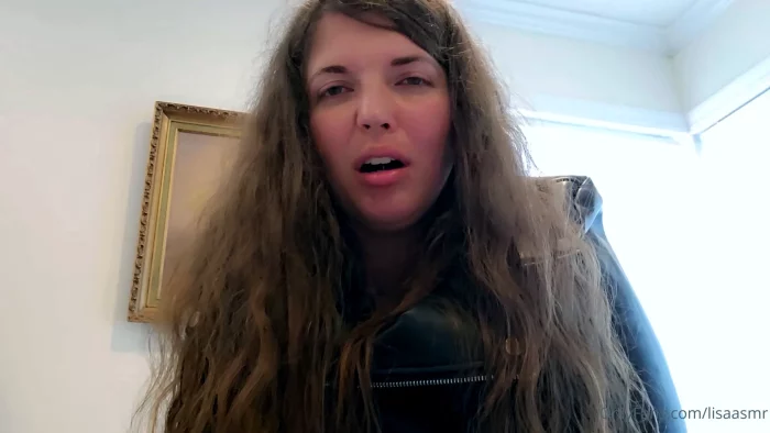 Leather Ball Busting ASMR - LISA ASMR - MP4