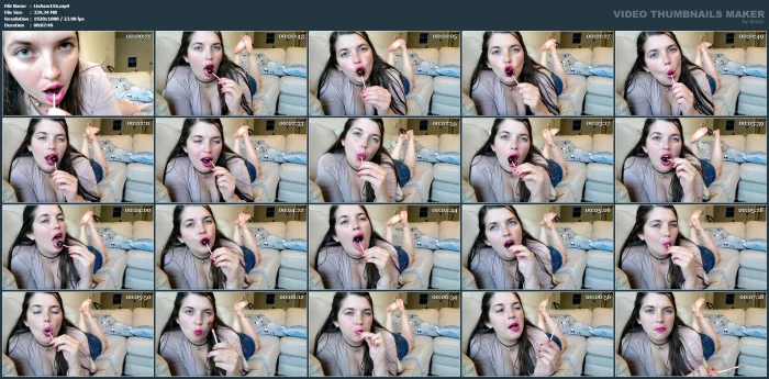 Lollipop Sucking ASMR - LISA ASMR - MP4