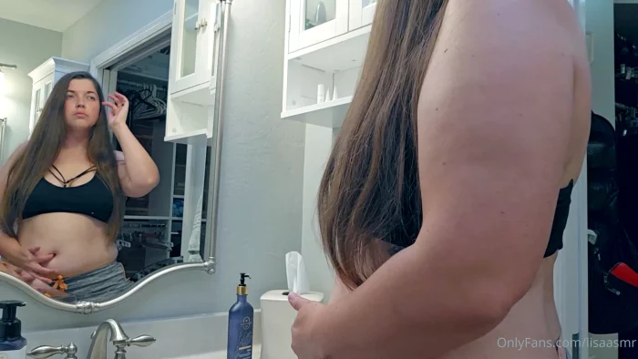 Mindless Bellybutton Swirling ASMR - LISA ASMR - MP4