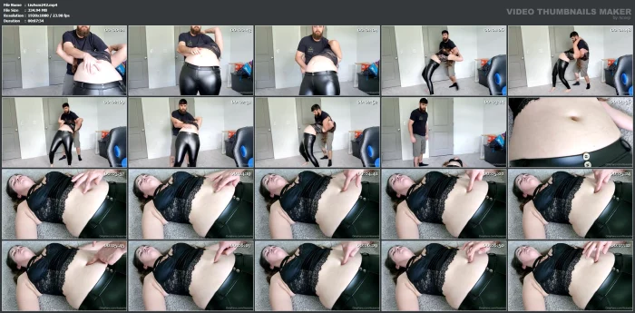 Sleeper Hold Bellybutton Attack - LISA ASMR - MP4