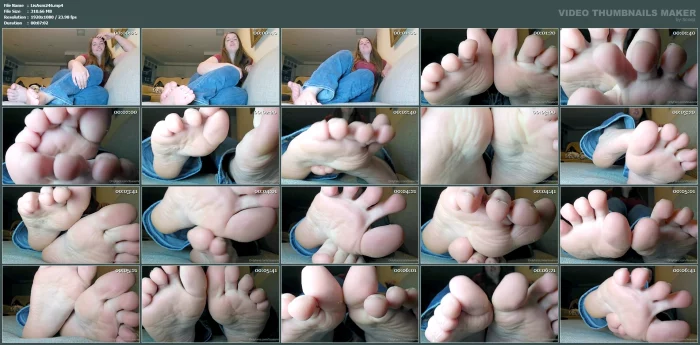 Smell My Stinky Feet ASMR - LISA ASMR - MP4