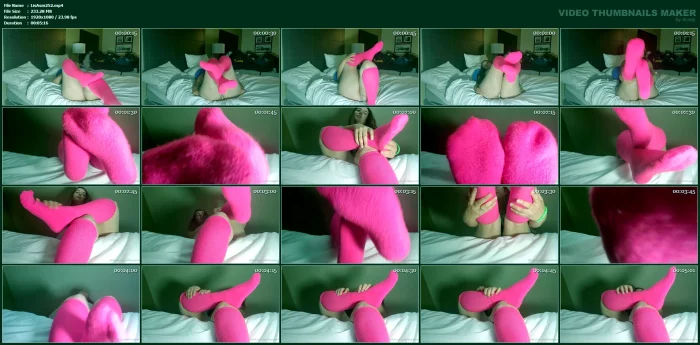Socks Rubbing In Your Face ASMR - LISA ASMR - MP4