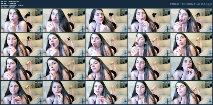 Sucker Sucking ASMR & Sock Removal - LISA ASMR - MP4