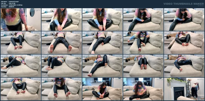 Tinies Clean Giantess Feet During Stretches ASMR - LISA ASMR - MP4