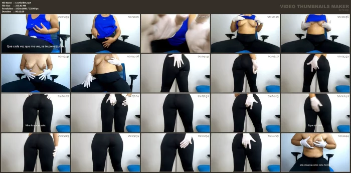 Jerk Off Instruction With Gloves And Leggins - LOVESHELTER - MP4