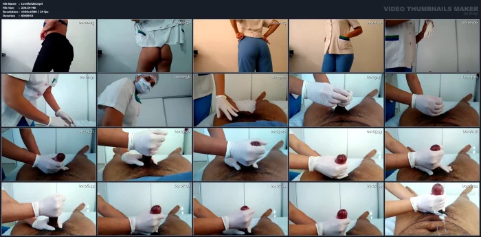 The Sexy Nurse Helped Me With A Handjob - LOVESHELTER - MP4