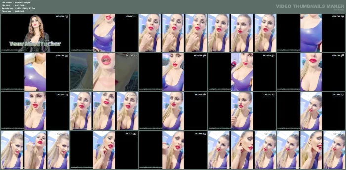 Latex Manipilatrix Mind Control - MISTRESS LEXY NOIR / OBEY LEXY NOIR - MP4