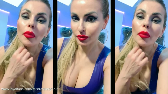 Latex Manipilatrix Mind Control - MISTRESS LEXY NOIR / OBEY LEXY NOIR - MP4
