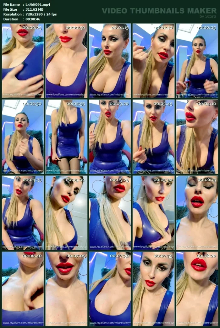 This Is An Instructional Video - MISTRESS LEXY NOIR / OBEY LEXY NOIR - MP4