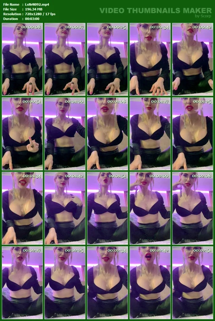 This Is Why You Should Give Me All You Have - MISTRESS LEXY NOIR / OBEY LEXY NOIR - MP4