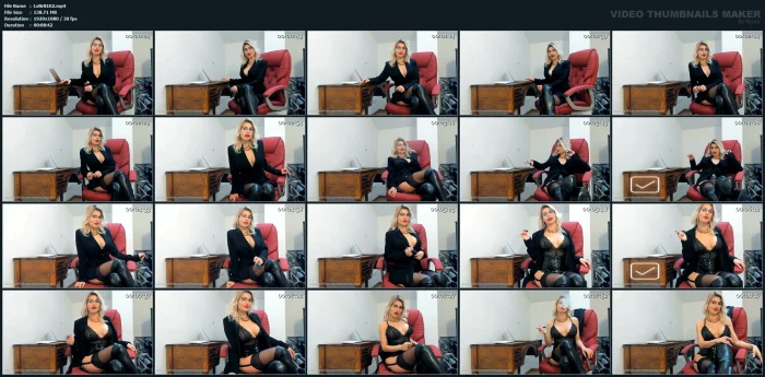 What Would Your Wife Think - MISTRESS LEXY NOIR / OBEY LEXY NOIR - MP4