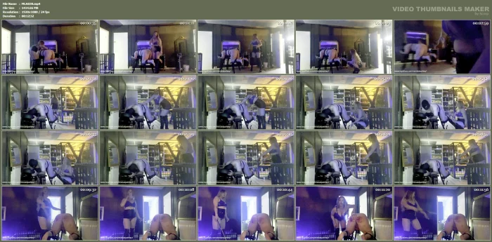 First Session With My New Owner Bitch - MLA AKA MISS LADY ASHLEY - MP4