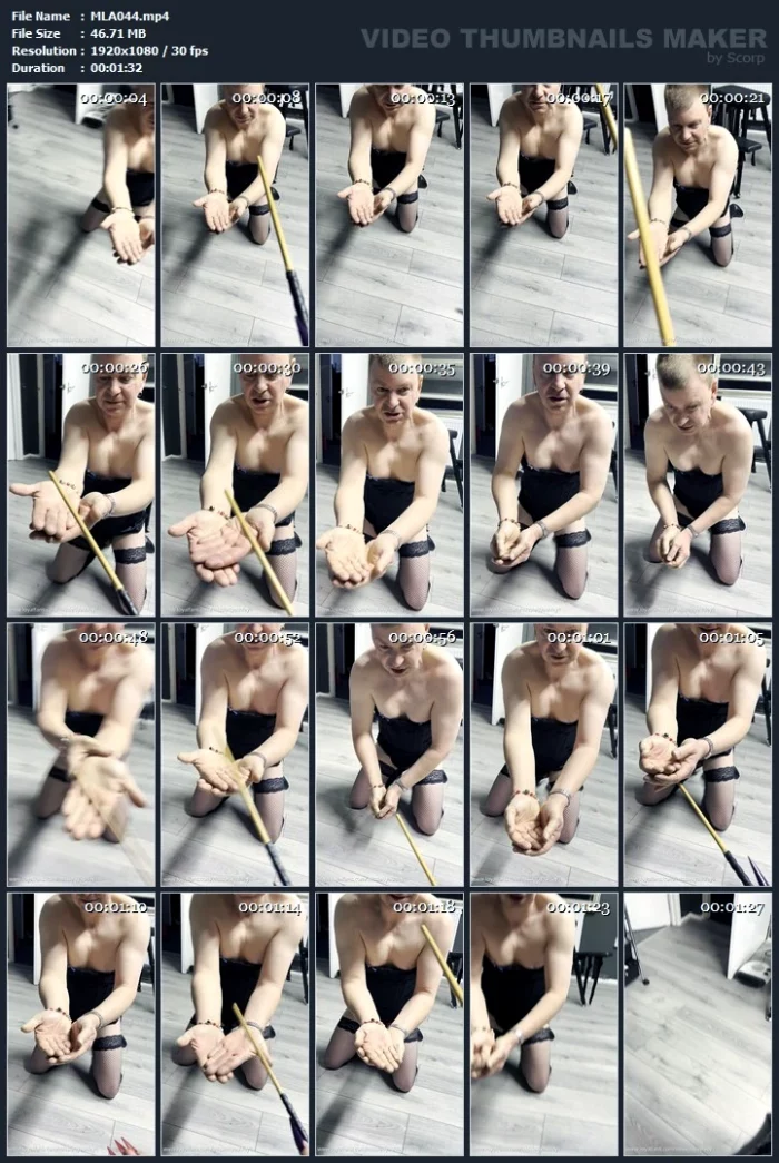 I Love A Hand Punishment - MLA AKA MISS LADY ASHLEY - MP4