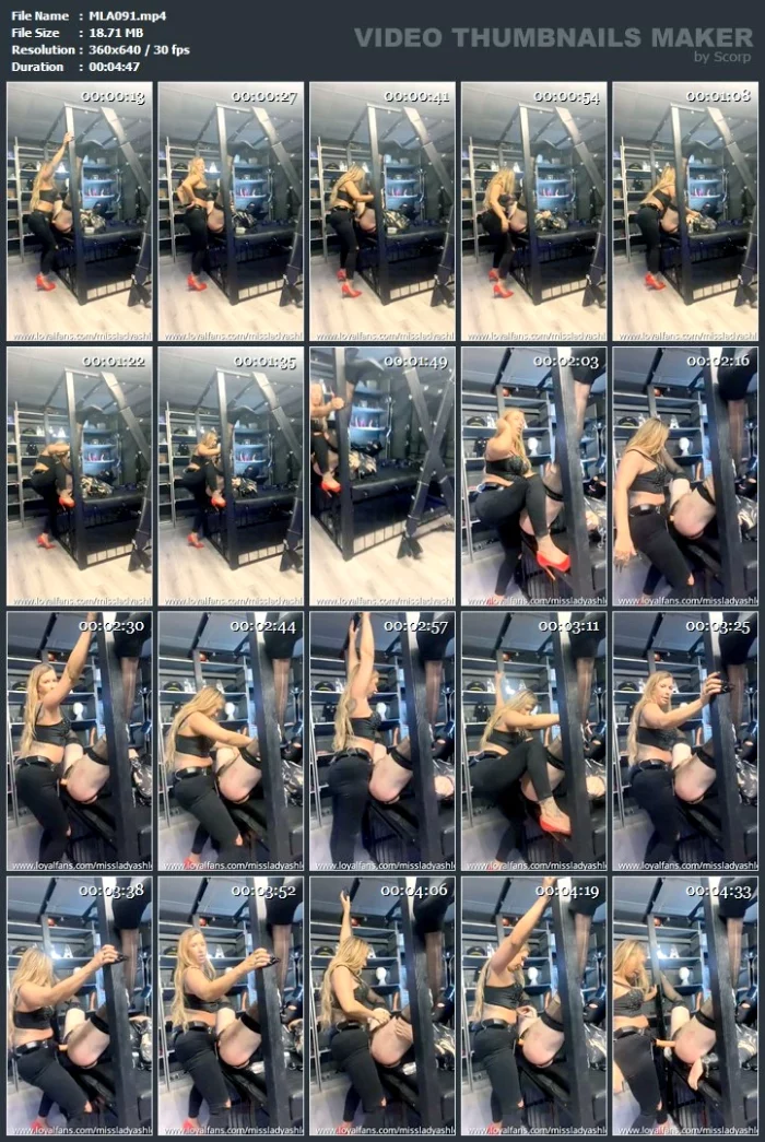 Mla Just Loves To Grind! - MLA AKA MISS LADY ASHLEY - MP4