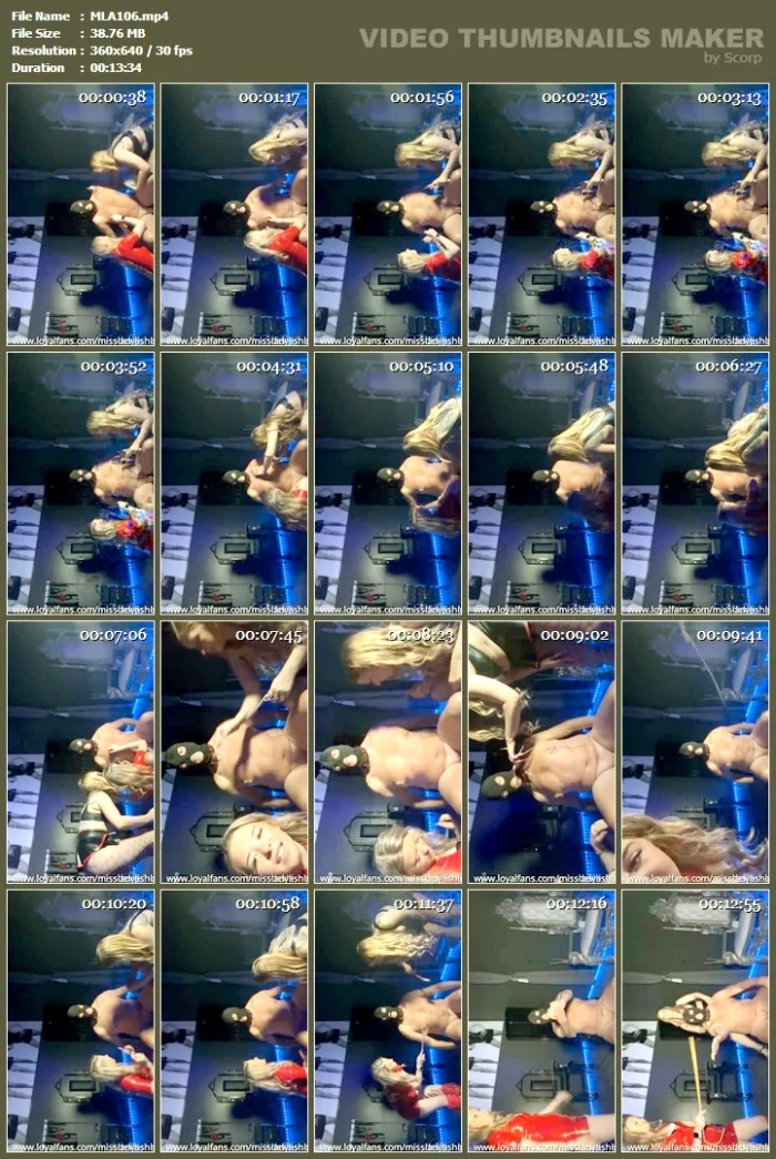 Mother & Daughter Duo Needle Play - MLA AKA MISS LADY ASHLEY - MP4
