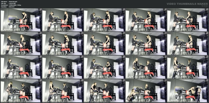 Mother & Daughter Spit Roast - MLA AKA MISS LADY ASHLEY - MP4