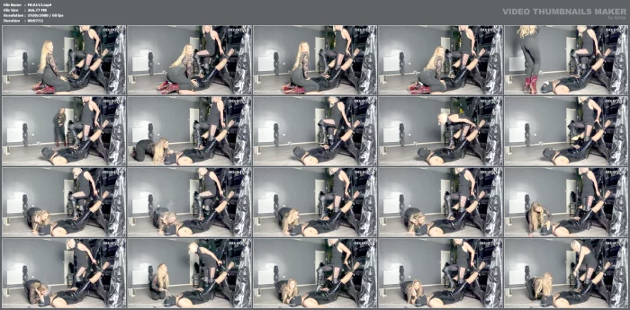 Mother And Daughter Duo Session Clip - MLA AKA MISS LADY ASHLEY - MP4
