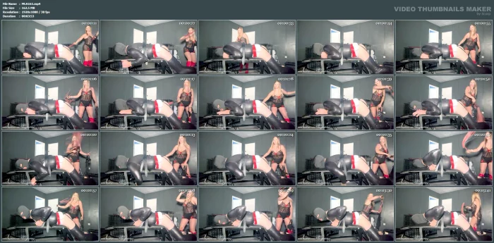 Sissy Slut Receiving Her Thrashing - MLA AKA MISS LADY ASHLEY - MP4