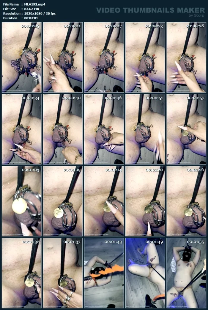Time To Remove The Croc Clamps - MLA AKA MISS LADY ASHLEY - MP4