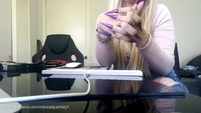 Working With Talons - MLA AKA MISS LADY ASHLEY - MP4