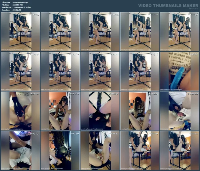 Double Domination!! - MADAM EMMA - MP4