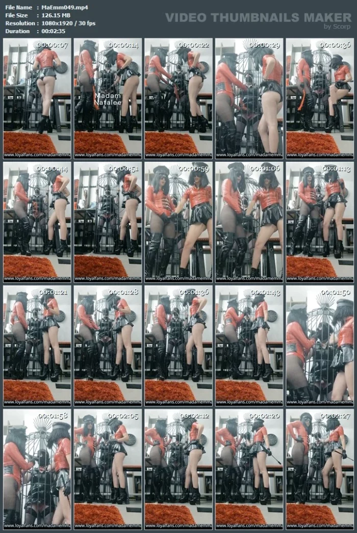 Double Domination-Small Penis Humiliation - Clip In Czech - MADAM EMMA - MP4