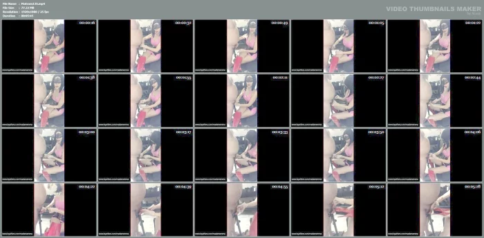 Mistress Slaps The Slave Over His Balls And Cock, Sticks A Dilator In Him And Plays With His Dick - Clip In Czech - MADAM EMMA - MP4