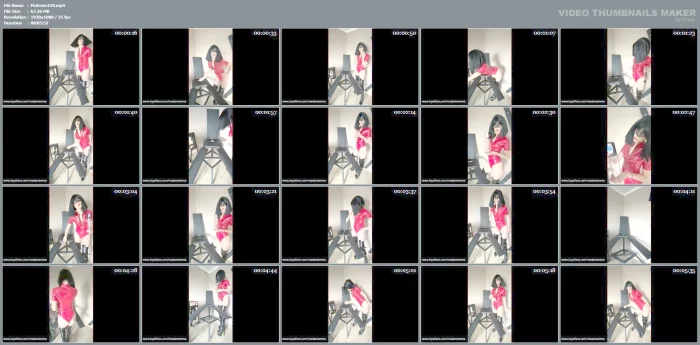 Mistress Will Tell You What She'll Do To Your Cock, How She Will Torture It And Tell You How To Jerk Off - Clip In Czech - MADAM EMMA - MP4