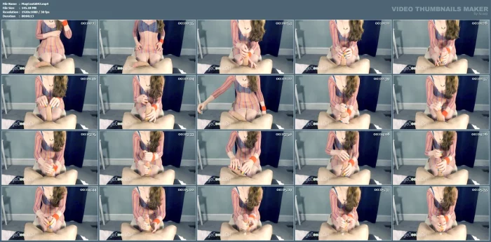Happy Pride! Hj With Pan Color Nails - MAGIC COOKIE GIRL - MP4
