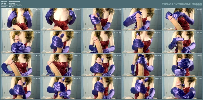Jessica Rabbit Seduces You With A Gloved Handjob - MAGIC COOKIE GIRL - MP4