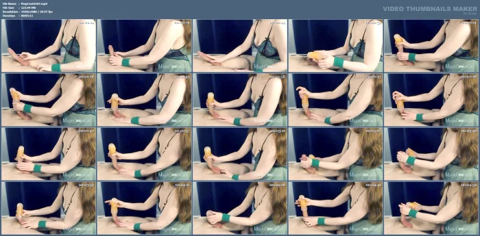 Testing A Tenga Spinner Toy On His Cock - MAGIC COOKIE GIRL - MP4