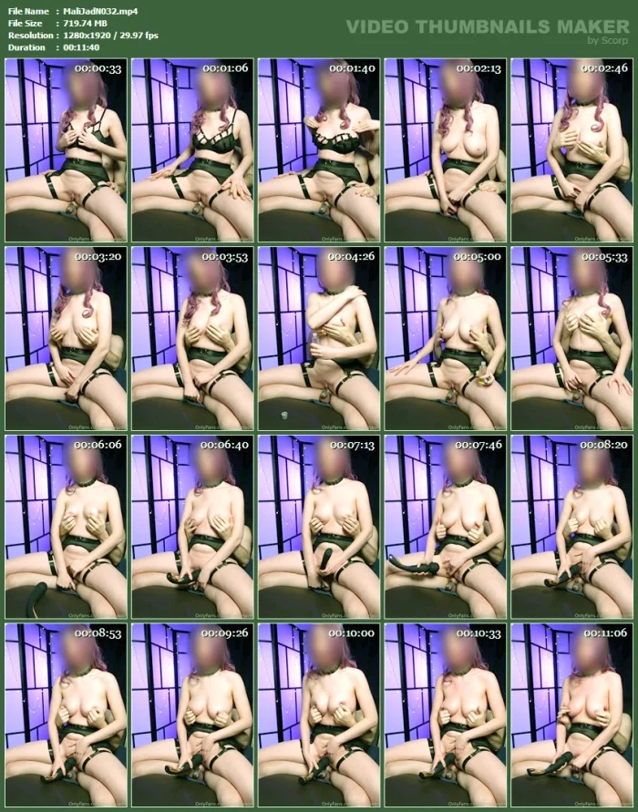 Do You Ever Masturbate And Think, It Would Be Nice If I Had A Few More Hands - MALICE JADE - MP4