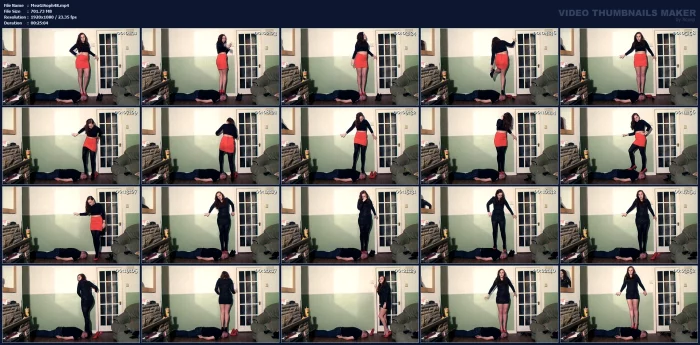 Sophie's Lots Of Outfits With Heels Head Trample - MEAN GIRL SOPHIE - MP4