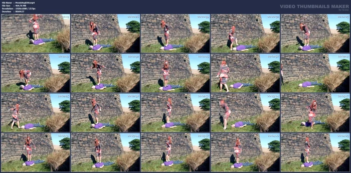 Sophie's Trampling At The Castle - MEAN GIRL SOPHIE - MP4