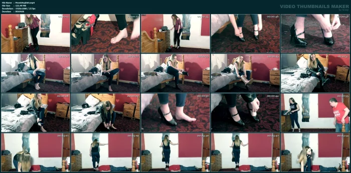Trying On Boots & Shoes - MEAN GIRL SOPHIE - MP4