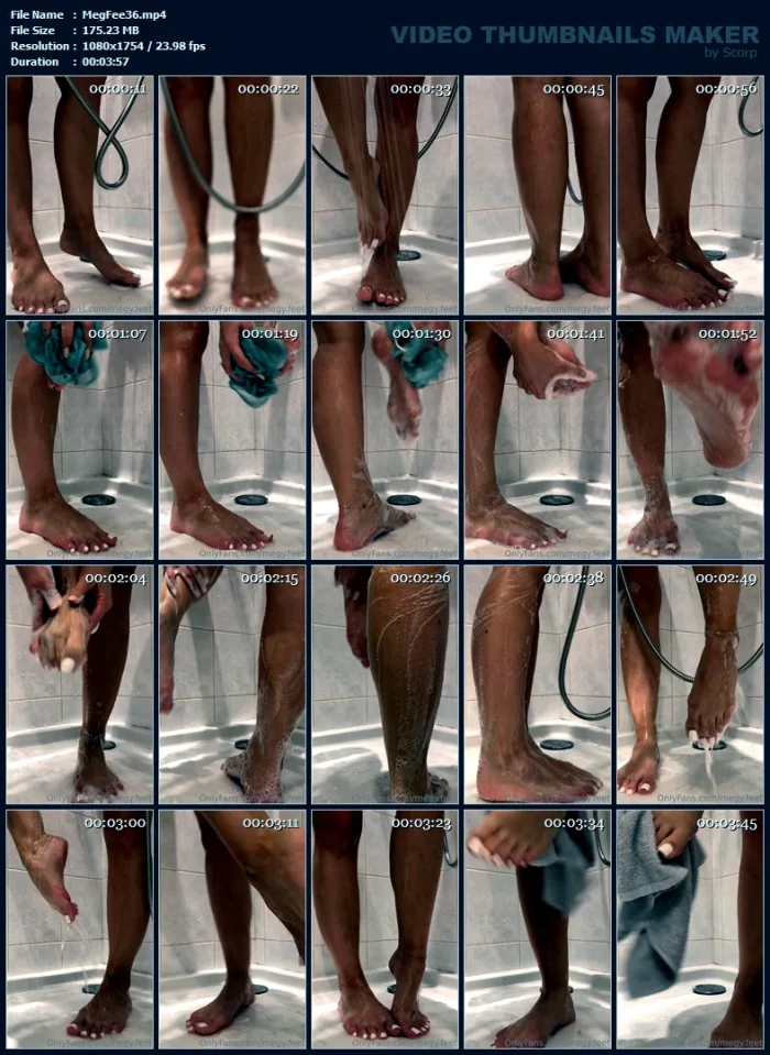 In The Shower - MEGY FEET - MP4