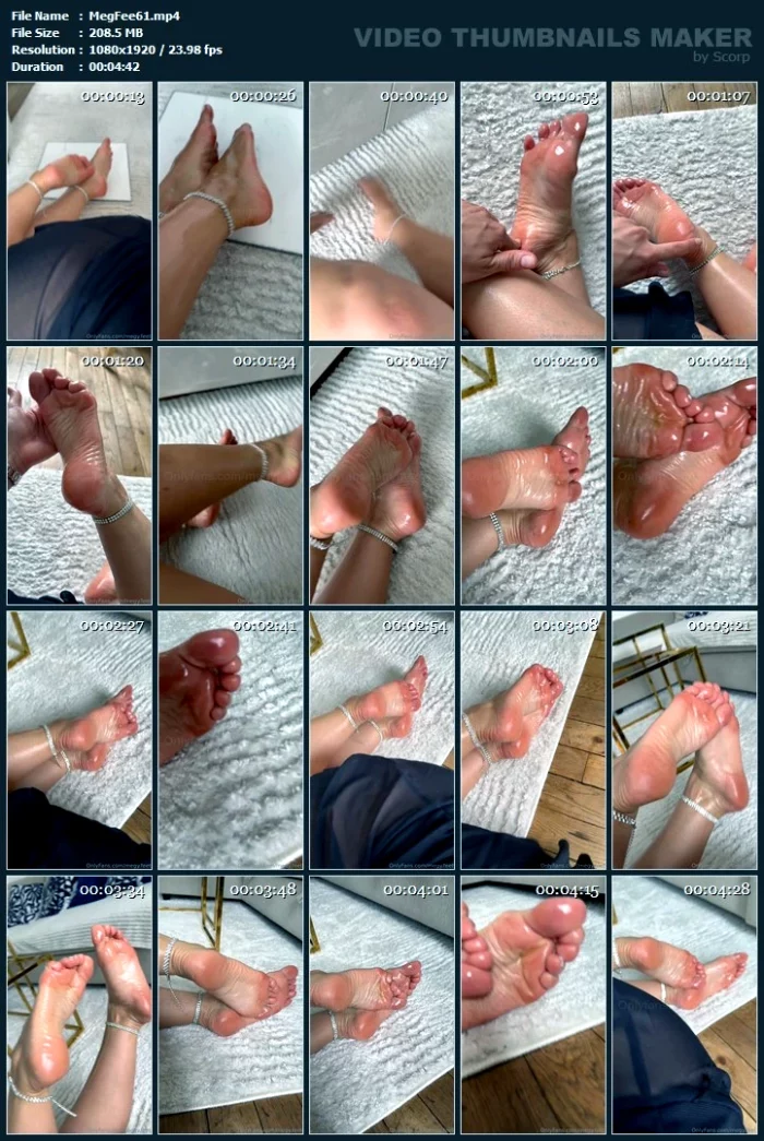 Oily Soles - MEGY FEET - MP4