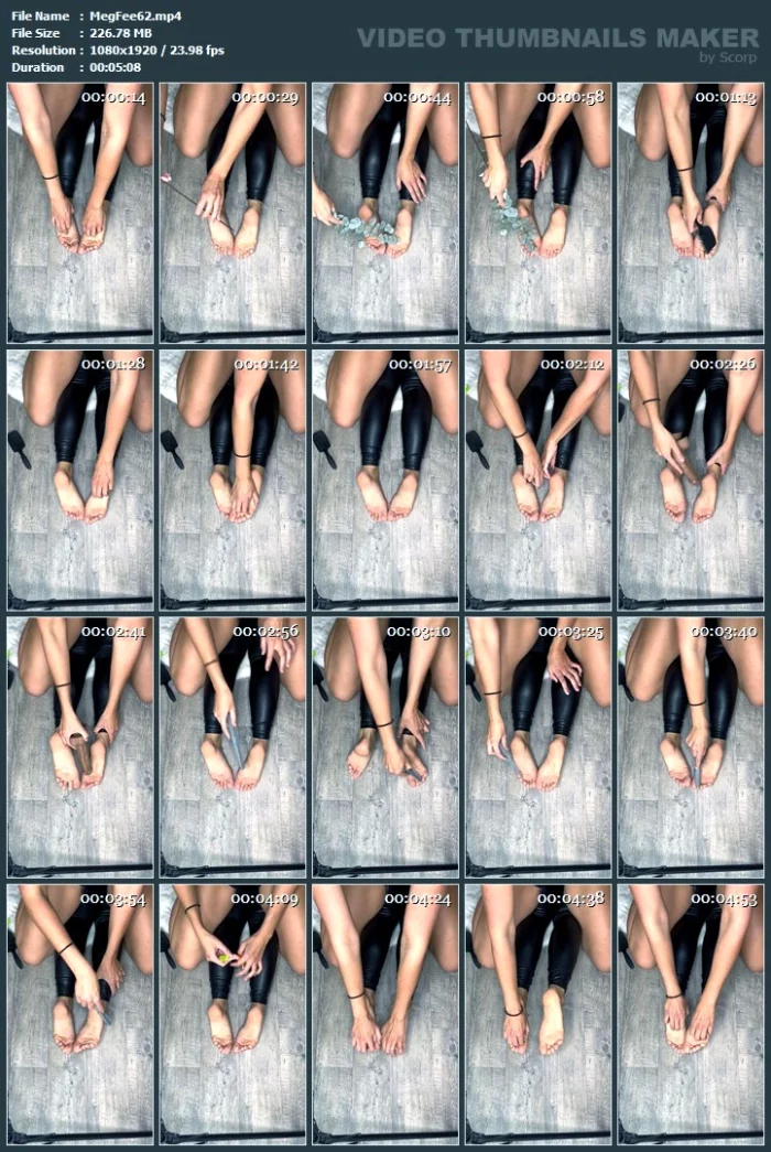 Omg I Got Tickled For 5 Minutes By Amber, It Was Too Hard To Hold - MEGY FEET - MP4