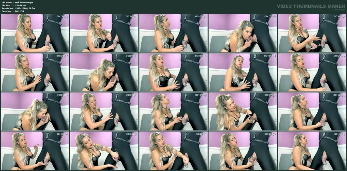 CBT Chastity Cage Tease - MELODY CHEEKS - MP4