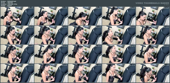Edging Handjob From Dominatrix Femdom Blowjob Tease And Denial - MELODY CHEEKS - MP4