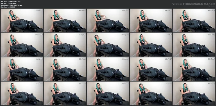 Femdom Mistress Edges And Denies Tied Up Bdsm Puppy In Bondage Handjob - MELODY CHEEKS - MP4