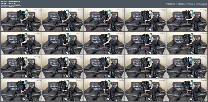 Puppy Slave Gets Milked In Femdom Handjob Tease - MELODY CHEEKS - MP4