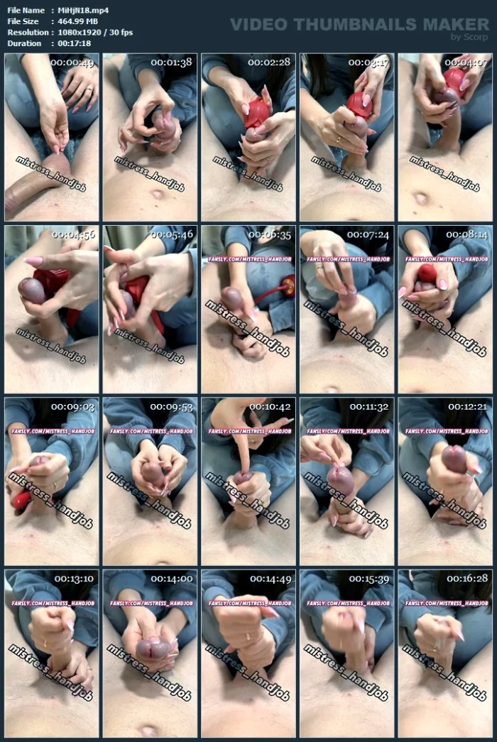 The Return Of Mistress's Sharp Nails And Long Cock Torture! - MISTRESS HANDJOBS - MP4