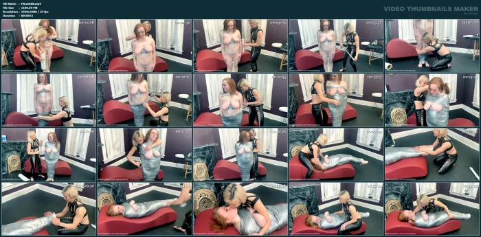 Blair Mummification - Behind The Scenes - MISTRESS LOTUS X - MP4